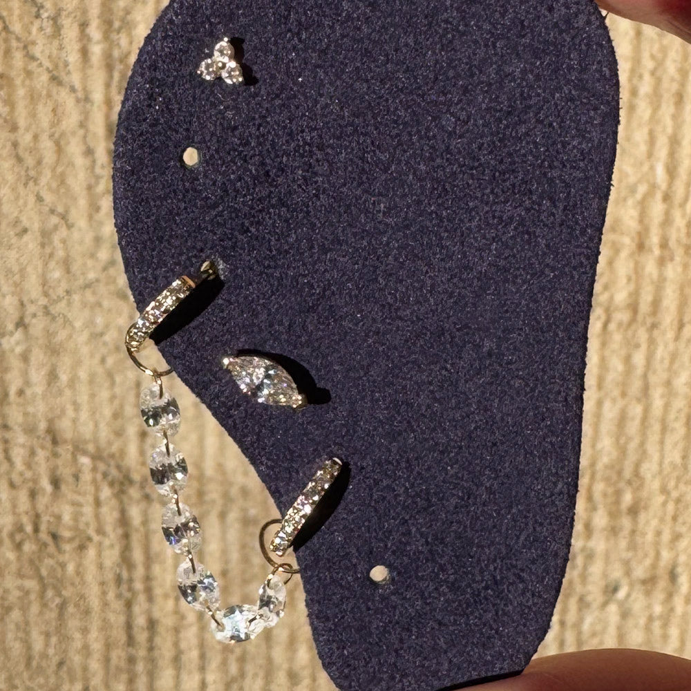 Charlie 4cm Oval Chain Charm