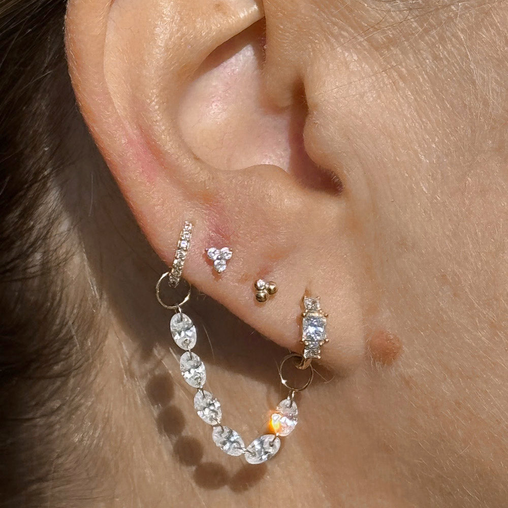 Charlie 4cm Oval Chain Charm